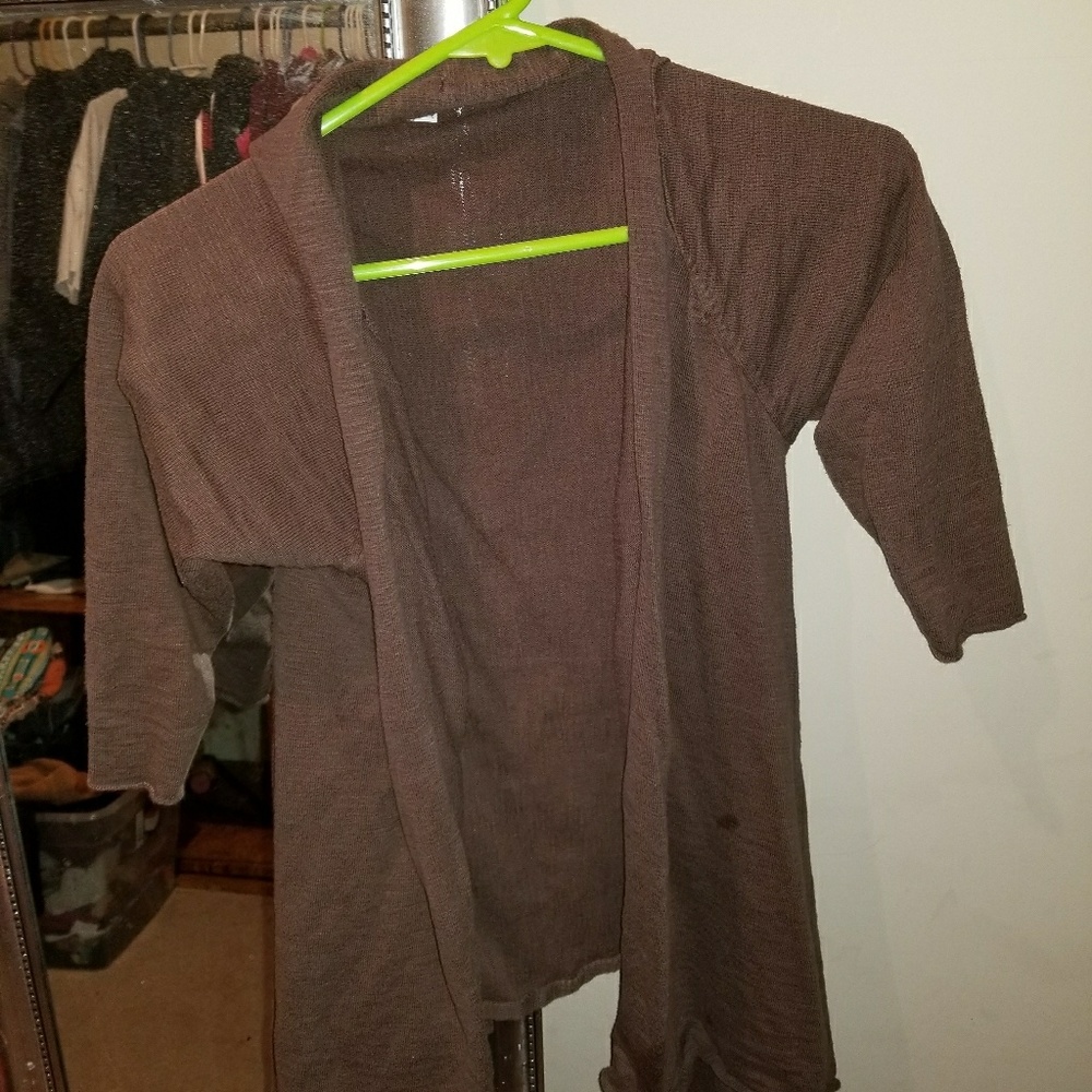 3 /4 sleeve cardigan